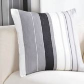 Wentworth Stripe Cushion Cover charcoal