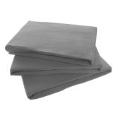 Jersey 100% Cotton Fitted Sheet - Grey