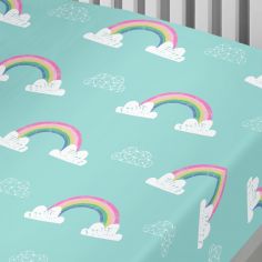Rainbow Unicorn Kids Fitted Sheet - Multi