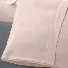 Serene Plain Dye Easy Care Flat Sheet - Blush Pink