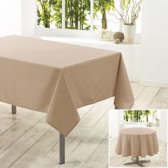 Essentiel Plain Tablecloth - Beige