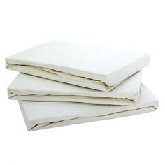 Jersey 100% Cotton Fitted Sheet Cream
