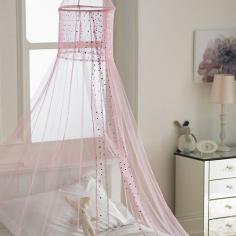 Popsicle Sparkle Bed Canopy - Pink