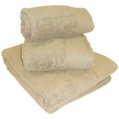 Egyptian Cotton Combed Supersoft Towel Beige