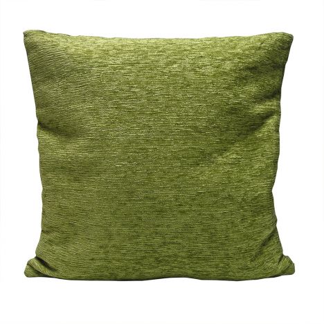 Plain Chenille Cushion Cover 18 Inch - Green
