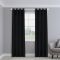 Kent Chenille Black Made to Measure Curtains