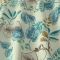 Fandango Marine Blue Tropical Floral Made To Measure Curtains