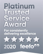 feefo platinum service award
