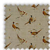 Pheasant Animal Print Natural Cream Roman Blind