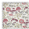 Hedgerow Floral Ruby Red Roman Blind