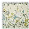 Wild Meadow Pistachio Green Floral Roman Blind