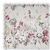 Wild Meadow Ruby Red Floral Roman Blind