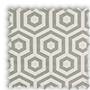 Hex Stone Grey Geometric Made To Measure Curtains