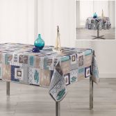 Cap Ouest Nautical Printed Tablecloth - Blue