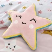 Cosatto Happy Stars Kids Cuddly Cushion - Pink