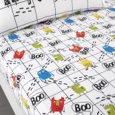 Cosatto Monster Mob Kids Twin Pack Fitted Sheets - Multi