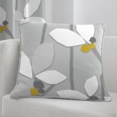 Kalmar Floral Cushion Cover - Grey