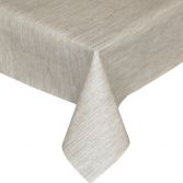 Textured Natural Plastic Tablecloth Wipe Clean Pvc Vinyl