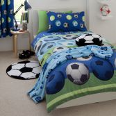 Catherine Lansfield Football Kids Duvet Cover Set - Blue
