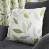 Beechwood Leaf Cushion Cover - Green