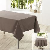 Essentiel Plain Tablecloth - Taupe