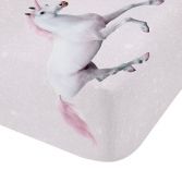Catherine Lansfield Enchanted Unicorn Fitted Sheet - Pink