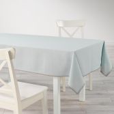 Femina Lace 100% Cotton Tablecloth - Blue