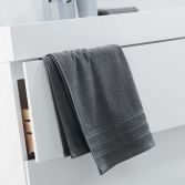 Vitamine Plain 100% Cotton Towel - Grey