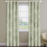 Mayan Natural Cream Floral Made To Measure Curtains