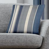 Whitworth Stripe Cushion Cover - Blue