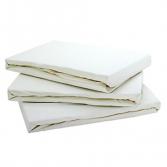 Baby Jersey 100% Cotton Pair of Fitted Sheets - Cream