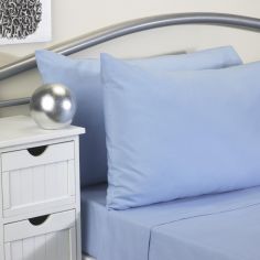Softguard Flame Retardant Pillowcase Pair - Blue
