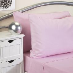 Softguard Flame Retardant Fitted Sheet - Pink