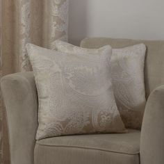 Duchess Jacquard Cushion Cover - Cream