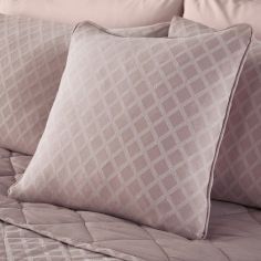 Croma Jacquard Cushion Cover - Blush Pink