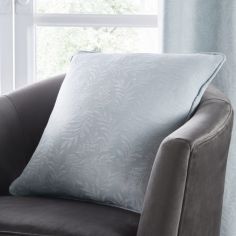 Telford Jacquard Cushion Cover - Duck Egg Blue