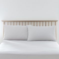 Drift Plain Pair of Standard Pillowcases - Natural