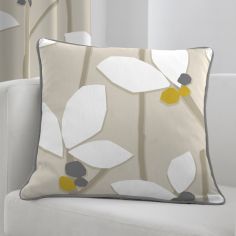 Kalmar Floral Cushion Cover - Natural