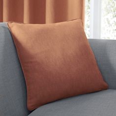 Sorbonne Plain Cushion Cover - Spice Orange