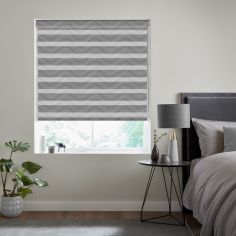 Turner Grey Jacquard Day and Night Blind
