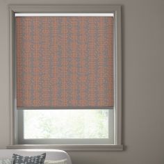 Miss Print Muscat Small Roller Blind - Autumn Red Orange