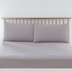 Drift Plain Pair of Standard Pillowcases - Amethyst Purple