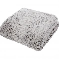 Catherine Lansfield Supersoft Natural Wolf Throw