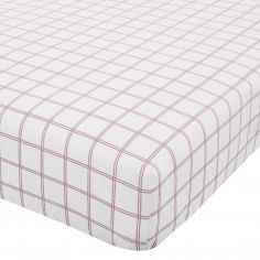 Catherine Lansfield Tartan Check Flannelette Fitted Sheet - Red