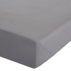 Catherine Lansfield Non Iron Extra Deep Fitted Sheet Grey