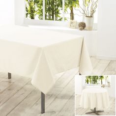 Essentiel Plain Tablecloth - Cream
