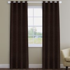 Kent Chenille Chocolate Brown Made to Measure Curtains