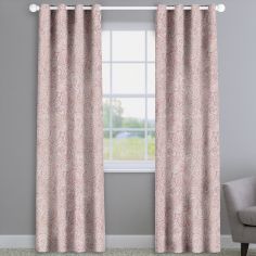 Langden Blossom Pink Paisley Made To Measure Curtains