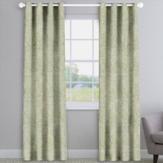 Langden Willow Green Paisley Made To Measure Curtains