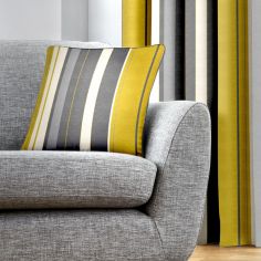 Wentworth Striped Cushion Cover - Ochre Yellow